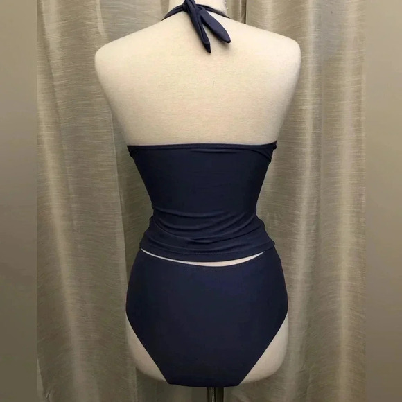 NWT 2pc Women’s Halter Tankini Swimsuit - Picture 3 of 7